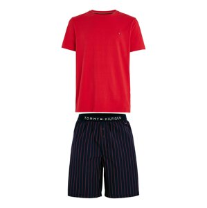 Tommy Hilfiger Underwear Pyžamo krátké námořnická modř / červená