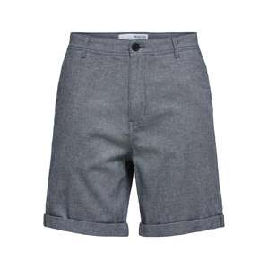SELECTED HOMME Chino kalhoty 'LUTON' tmavě šedá