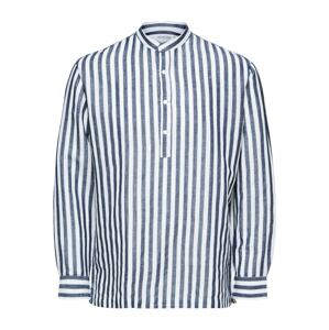 SELECTED HOMME Košile 'REGRICK' námořnická modř / bílá