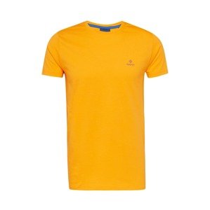 GANT Tričko námořnická modř / jasně oranžová