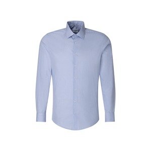 SEIDENSTICKER Společenská košile nebeská modř / pitaya / bílá