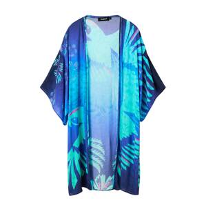 Desigual Kimono 'Arara' tyrkysová / kobaltová modř / aqua modrá / svítivě růžová