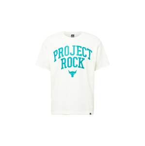 UNDER ARMOUR Funkční tričko 'Project Rock' krémová / nefritová