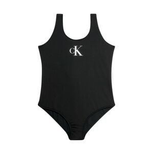 Calvin Klein Swimwear Plavky černá / přírodní bílá