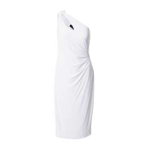 Lauren Ralph Lauren Koktejlové šaty 'ZIAZAN' bílá