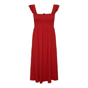 PIECES Letní šaty 'Keegan' červená
