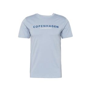 Lindbergh Tričko 'Copenhagen' modrá / chladná modrá