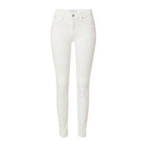 Calvin Klein Jeans Džíny černá / bílá / přírodní bílá