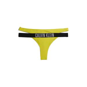 Calvin Klein Swimwear Spodní díl plavek 'Intense Power' žlutá / černá