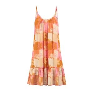 Shiwi Letní šaty 'Ibiza' starobéžová / oranžová / světle růžová / bílá