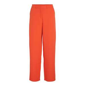 VILA Chino kalhoty 'Kamma' oranžově červená