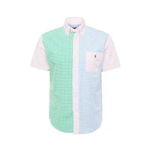 Polo Ralph Lauren Košile světlemodrá / zelená / růžová / bílá