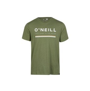 O'NEILL Tričko 'Arrowhead' zelená / bílá