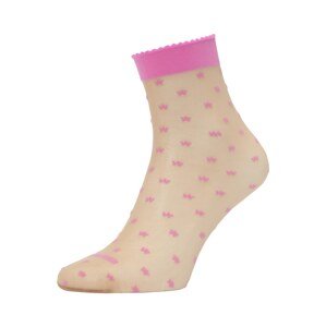 Wolford Ponožky  béžová / světle růžová