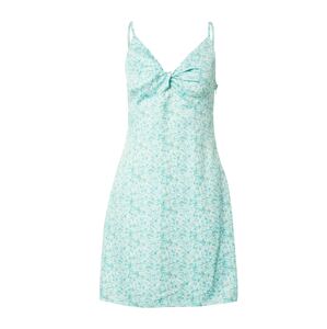 A LOT LESS Letní šaty 'Lynn' krémová / světlemodrá / trávově zelená