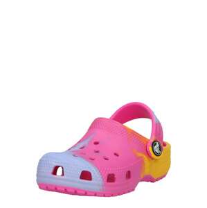 Crocs Otevřená obuv žlutá / světle fialová / pink