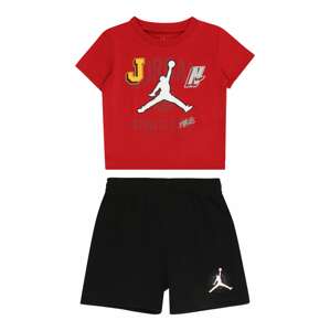 Jordan Joggingová souprava tmavě žlutá / červená / černá / bílá