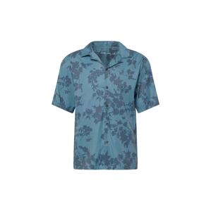 Abercrombie & Fitch Košile marine modrá / tmavě modrá