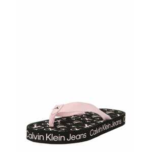Calvin Klein Jeans Sandály růžová / černá