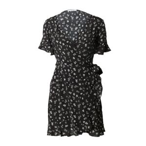 ABOUT YOU Letní šaty 'Jasmina' černá / bílá