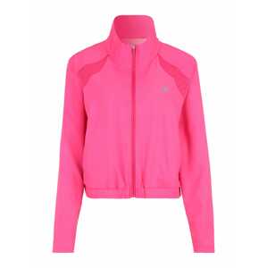 FILA Sportovní bunda 'ROVERETO' šedá / pink / světle růžová