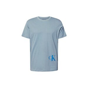 Calvin Klein Jeans Tričko nebeská modř / kouřově šedá