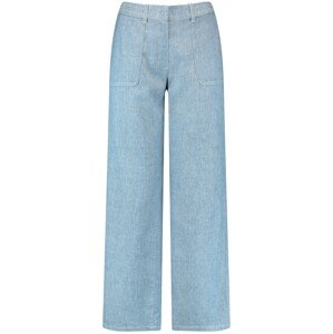 GERRY WEBER Kalhoty modrý melír