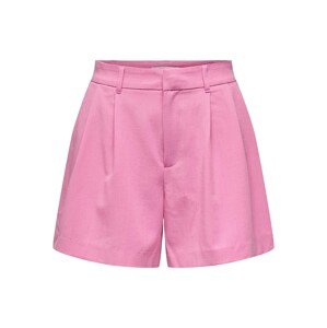 ONLY Kalhoty se sklady v pase 'Birgitta' pink