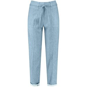 GERRY WEBER Kalhoty s puky nebeská modř / světlemodrá