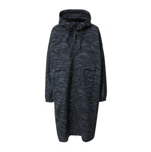 ICEPEAK Outdoorový kabát 'ABBOTS' antracitová / černá