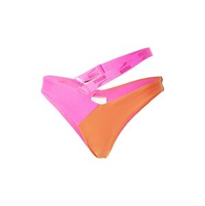 PUMA Sportovní spodek bikin oranžová / pink / bílá