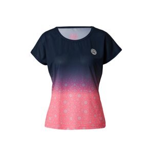 BIDI BADU Funkční tričko námořnická modř / pink
