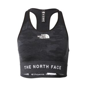 THE NORTH FACE Sportovní top antracitová / černá / bílá