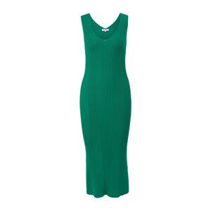 s.Oliver Úpletové šaty trávově zelená