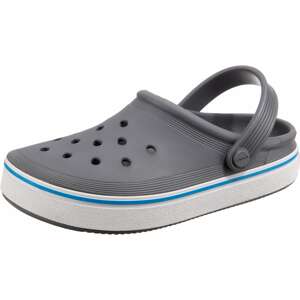 Crocs Pantofle modrá / šedá / bílá