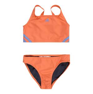 ADIDAS PERFORMANCE Sportovní plavky modrá / tmavě oranžová