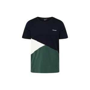 Ragwear Tričko 'KERYAN' námořnická modř / zelená / bílá