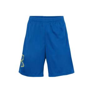 UNDER ARMOUR Sportovní kalhoty námořnická modř / žlutá