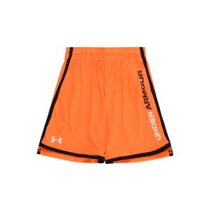 UNDER ARMOUR Sportovní kalhoty 'Stunt 3.0' oranžová / černá / bílá