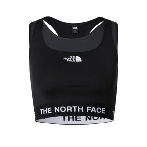 THE NORTH FACE Sportovní podprsenka kámen / černá / bílá