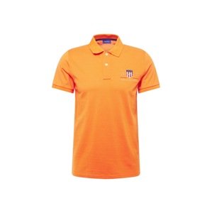 GANT Tričko námořnická modř / oranžová / červená / bílá