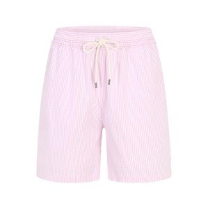Polo Ralph Lauren Plavecké šortky 'Traveler'  růžová / bílá