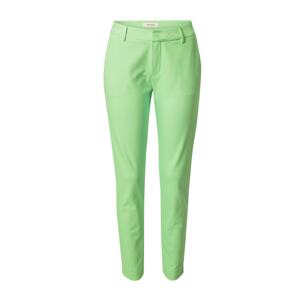 MOS MOSH Chino kalhoty světle zelená