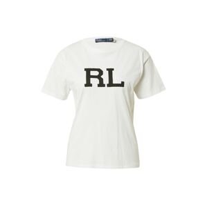 Polo Ralph Lauren Tričko 'Pride' černá / bílá