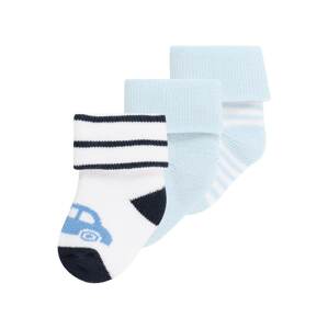 STERNTALER Ponožky  námořnická modř / pastelová modrá / bílá