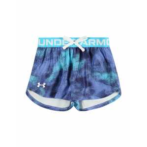 UNDER ARMOUR Sportovní kalhoty 'Play Up' modrá / světlemodrá / bílá