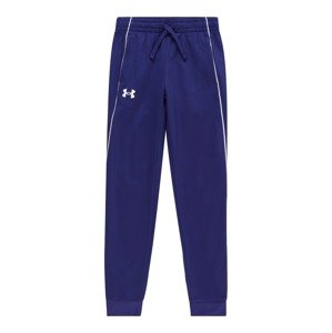 UNDER ARMOUR Sportovní kalhoty 'Pennant' tmavě modrá / bílá