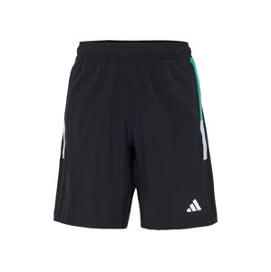 ADIDAS PERFORMANCE Sportovní kalhoty zelená / černá / bílá