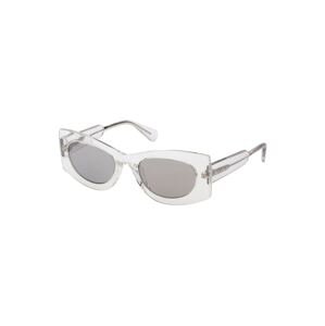 MAX&Co. Sluneční brýle  šedobéžová / bílá