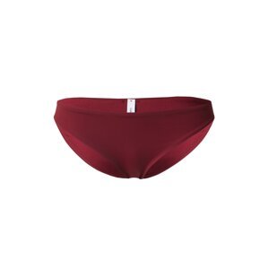 Calvin Klein Swimwear Spodní díl plavek tmavě červená